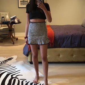 Revolve mini skirt